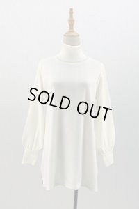 タートルニットチュニック《オフ》[Toilette（トワレ）]