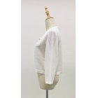 他の写真1: メッシュ7分袖カーディガン《オフ》[Toilette（トワレ）]