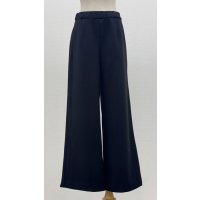 ☆楽ちんワイドパンツ☆《黒》[Toilette（トワレ）] 