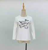 画像: Happy iconイラストTシャツ（七分袖Tシャツ）《オフ》[Toilette（トワレ）]